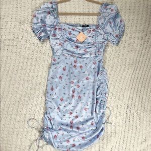 Baby blue floral dress!